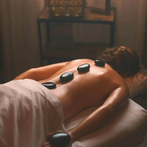 massage aux pierres chaudes